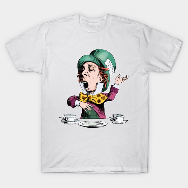 The Mad Hatter T-Shirt by MandyE